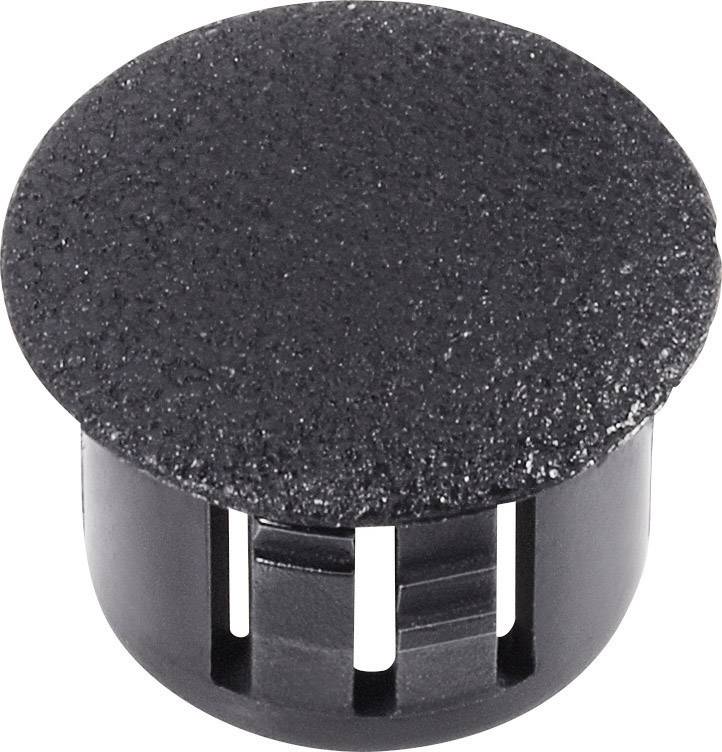 Zaślepka otworu PB Fastener, 76110, 76110, (Ø x D) 13.5 mm x 10.3 mm, czarny, 1 szt. - obrazek 1