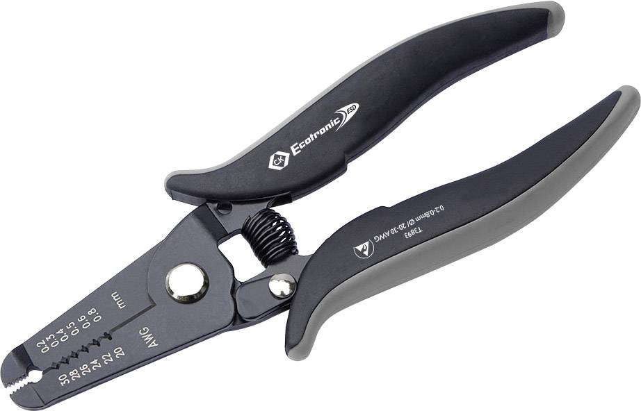 C.K Ecotronic T3893 ESD Ściągacz izolacji 0.2 do 0.8 mm - obrazek 1