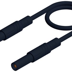Przewód pomiarowy Hirschmann Test & Measurement MLS SIL GG 100/1, czarny