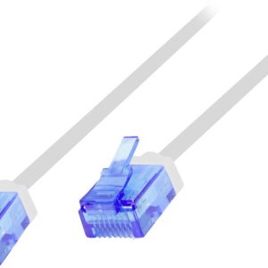kabel LAN LogiLink CQ3001U, 1 szt., RJ45, CAT 6a, U/UTP, 0.15 m, biały kabel LAN LogiLink CQ3001U, 1 szt., RJ45, CAT 6a, U/UTP, 0.15 m, biały