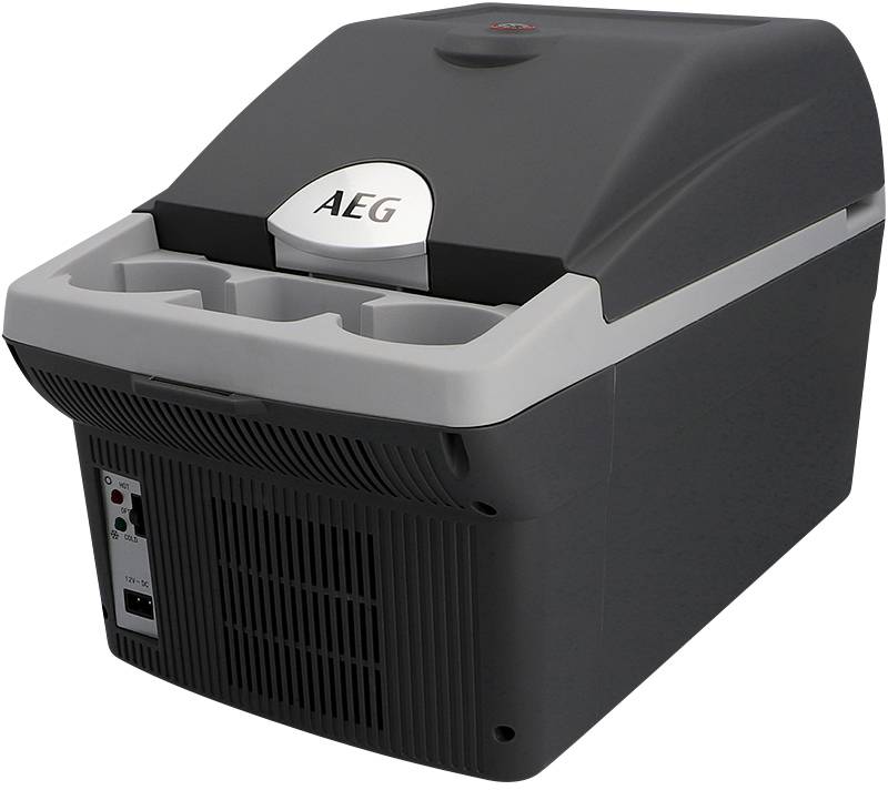 AEG Bordbar BK16 Lodówka z funkcją grzania termoelektryczna 12 V/DC szary 16 l 20 °C poniżej temperatury otoczenia - obrazek 1