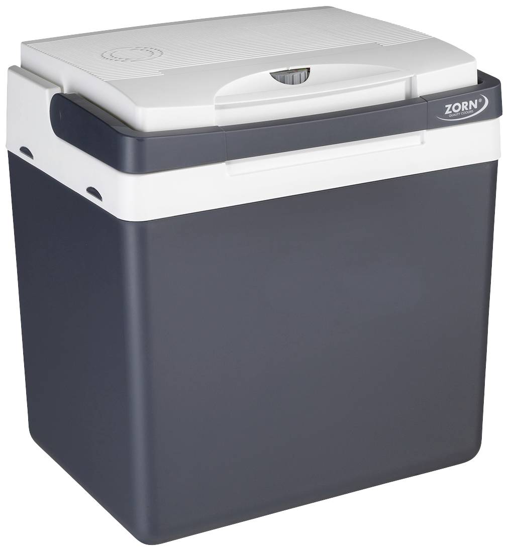 ZORN Z 26 LNE AC/DC Lodówka turystyczna, samochodowa EEK: E (A - G) termoelektryczna 12 V, 230 V/AC biało-czarny 25 l -1 - obrazek 1