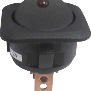 TRU COMPONENTS 1587564 Przełącznik kołyskowy samochodowy TC-R13-203L-SQ RED 12 V/DC, 1 x wył/wł, 12 V/DC, 25 A TRU COMPONENTS 1587564 Przełącznik kołyskowy samochodowy TC-R13-203L-SQ RED 12 V/DC, 1 x wył/wł, 12 V/DC, 25 A
