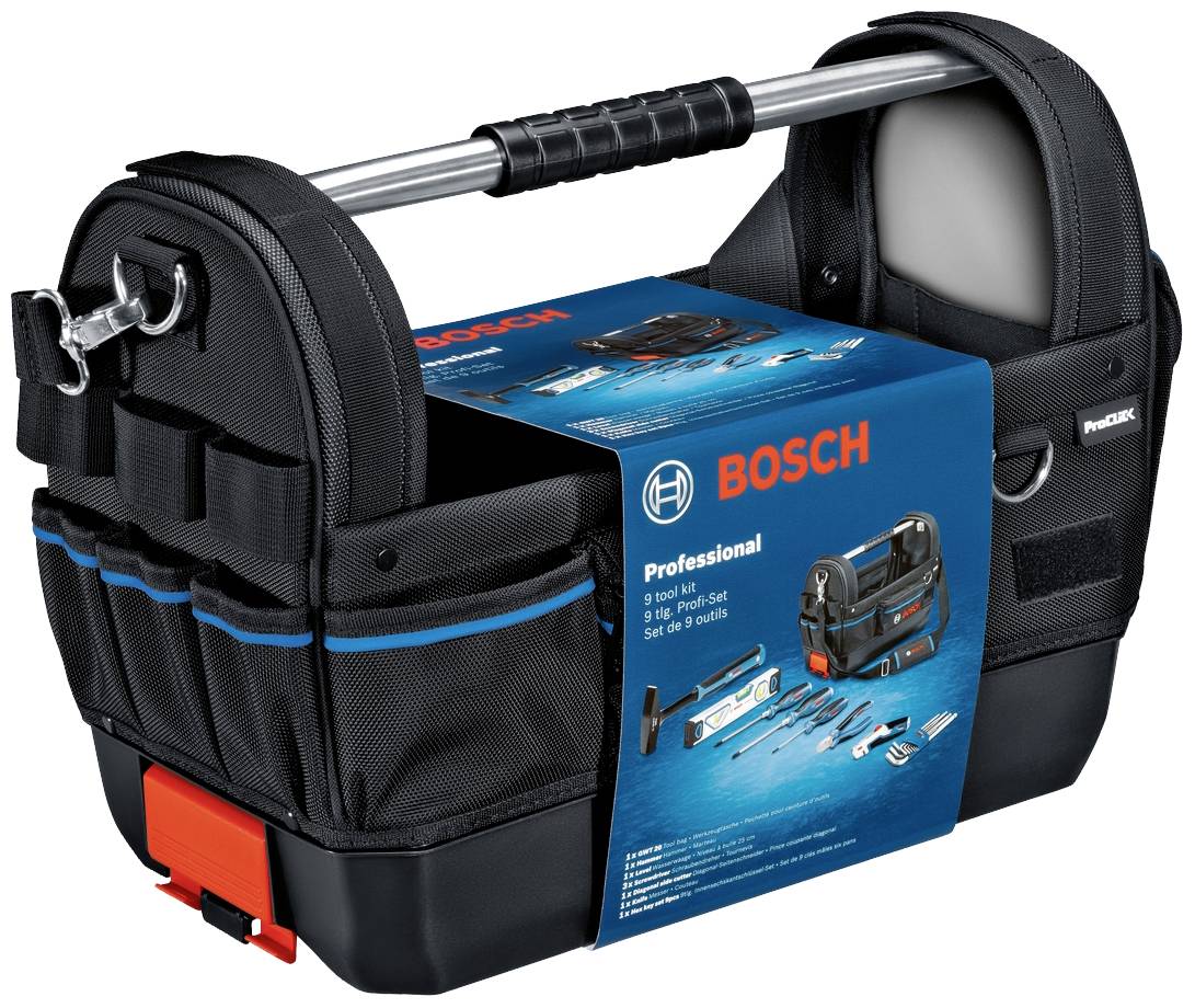 Wyposażona torba na narzędzia Bosch Professional GWT 20 1600A02H5B - obrazek 1