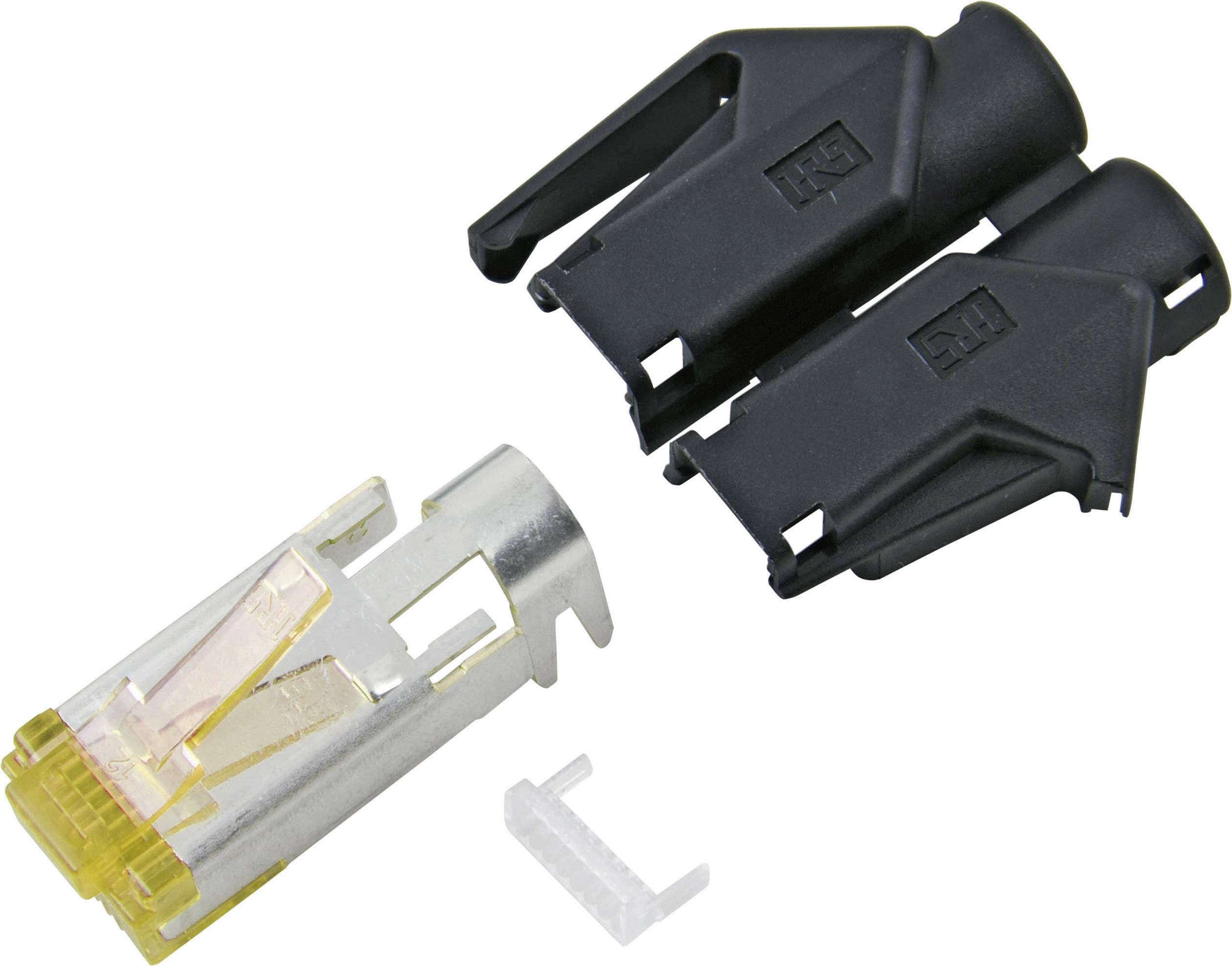złącze męskie proste RJ45 Hirose Electronic RJ45C6A-SW TM31 RJ45C6A-SW Ilość styków: 8P8C 1 szt. - obrazek 1