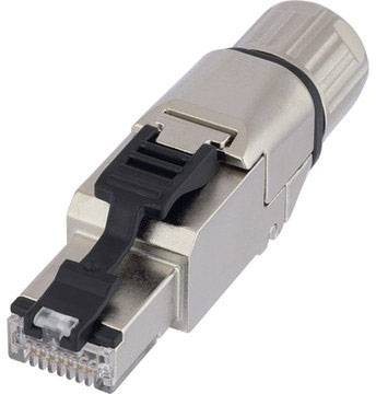 LAPP 21700653 Złącze męskie RJ45 ED-IE-AXS-6A-B-20-FC, RJ45 Cat6, CAT 6a, piny:8, 1 szt.