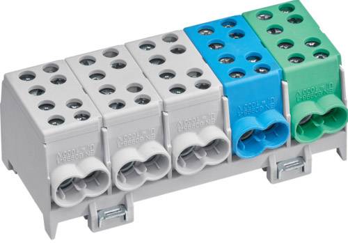 Hager KH45A Hager KH45A 5P wielokolorowe blok przyłączeniowy Zacisk 5 styków 100 A 1 szt.