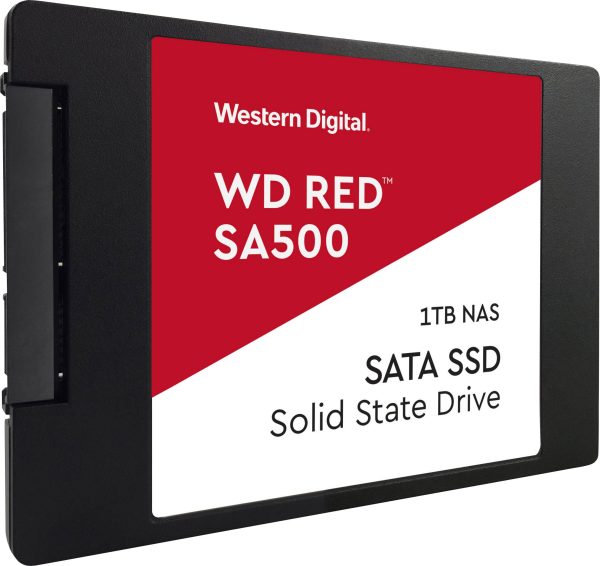 Dysk SSD wewnętrzny, 2,5” (6,35 cm) 1 TB Western Digital WD Red™ SA500 SATA 6 Gb/s