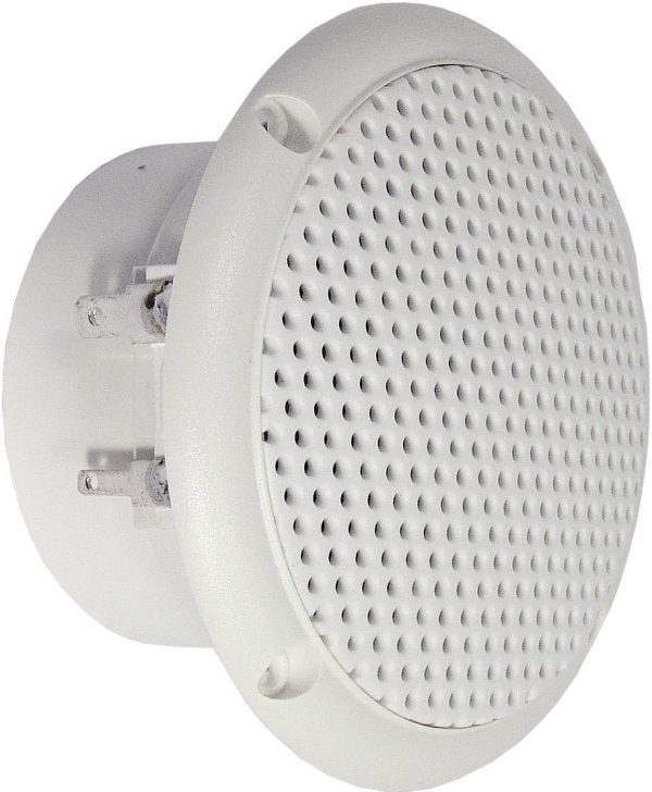 Visaton FR 8 WP – 4 Ohm 3.3 cal 8 cm Głośnik szeroko pasmowy 15 W 4 Ω biały Odporny na wodę morską, Głośniki zewnętrzne