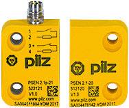 PILZ 502221 Magnetyczny wyłącznik bezpieczeństwa PSEN 2.1p-21/PSEN 2.1-20 /8mm/LED, 24 V/DC, IP65, IP67, 1 szt.