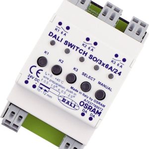 OSRAM HOMELIGHTING DALI SWITCH SO 3X6A/24 8X1 Transformator LED Stałonaprądowy 24 V/DC 1 szt. OSRAM HOMELIGHTING DALI SWITCH SO 3X6A/24 8X1 Transformator LED Stałonaprądowy 24 V/DC 1 szt.