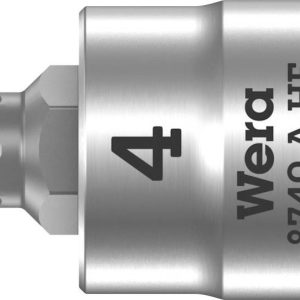 Nasadka 1/4″ (6,3 mm) Wera 8740 A 05003333001 wewnętrzny sześciokąt 4 mm Nasadka 1/4″ (6,3 mm) Wera 8740 A 05003333001 wewnętrzny sześciokąt 4 mm