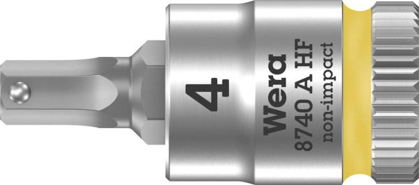 Nasadka 1/4″ (6,3 mm) Wera 8740 A 05003333001 wewnętrzny sześciokąt 4 mm