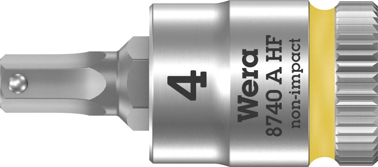Nasadka 1/4" (6,3 mm) Wera 8740 A 05003333001 wewnętrzny sześciokąt 4 mm - obrazek 1
