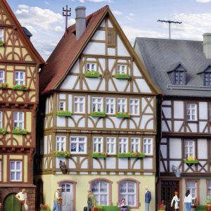 Dom szachulcowy na rynku w Miltenberg Zestaw do złożenia Kibri 38903 H0 1 szt. Dom szachulcowy na rynku w Miltenberg Zestaw do złożenia Kibri 38903 H0 1 szt.