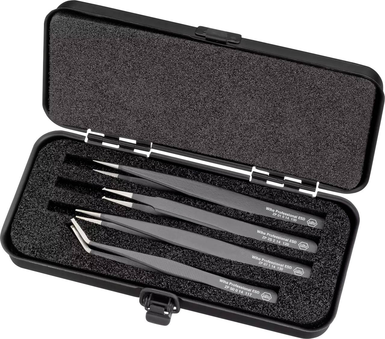 Pęseta Wiha 32349 Professional ESD ZP 99 0 140 02, 4 elem. - obrazek 1