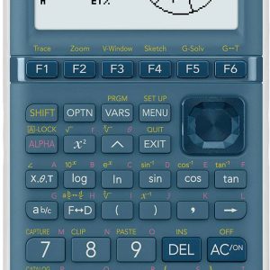 Casio FX-7400GIII Kalkulator graficzny cyjan Wyświetlacz: 21 bateryjne (S x W x G) 87.5 x 21.3 x 180.5 mm Casio FX-7400GIII Kalkulator graficzny cyjan Wyświetlacz: 21 bateryjne (S x W x G) 87.5 x 21.3 x 180.5 mm