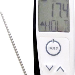 ebro TLC 750i Pirometr i termometr bagnetowy HACCP Optyka 2:1 -50 – +250 °C Zgodność z HACCP, Pomiar stykowy, Pomiar bez ebro TLC 750i Pirometr i termometr bagnetowy HACCP Optyka 2:1 -50 – +250 °C Zgodność z HACCP, Pomiar stykowy, Pomiar bez
