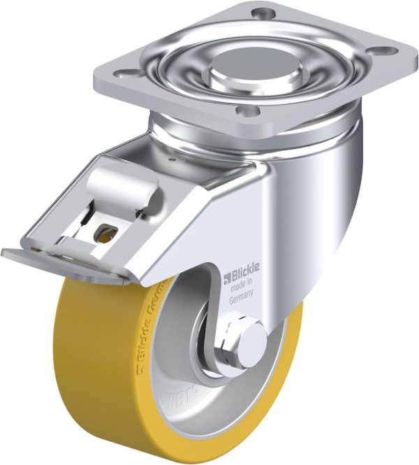 Blickle 605873 LH-ALTH 100K-1-FI Kółko skrętne z hamulcem Średnica koła: 100 mm Maksymalne obciążenie: 350 kg 1 szt.