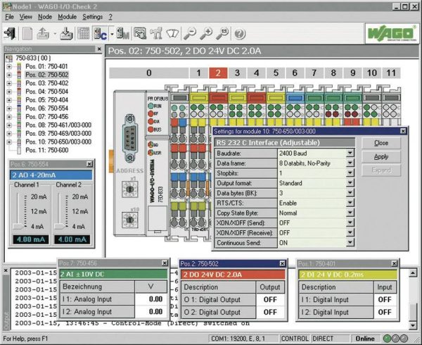 WAGO 759-302 WAGO-I/O-CHECK