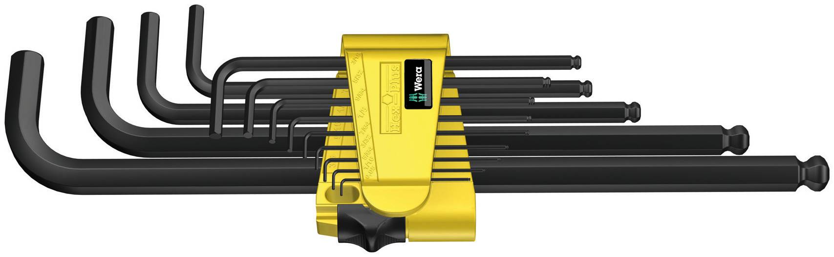 Wera 950 PKL/13 SZ N wewnętrzny sześciokąt Zestaw kluczy trzpieniowych 0.05 cal, 1/16 cal, 5/64 cal, 3/32 cal, 7/64 cal, - obrazek 1