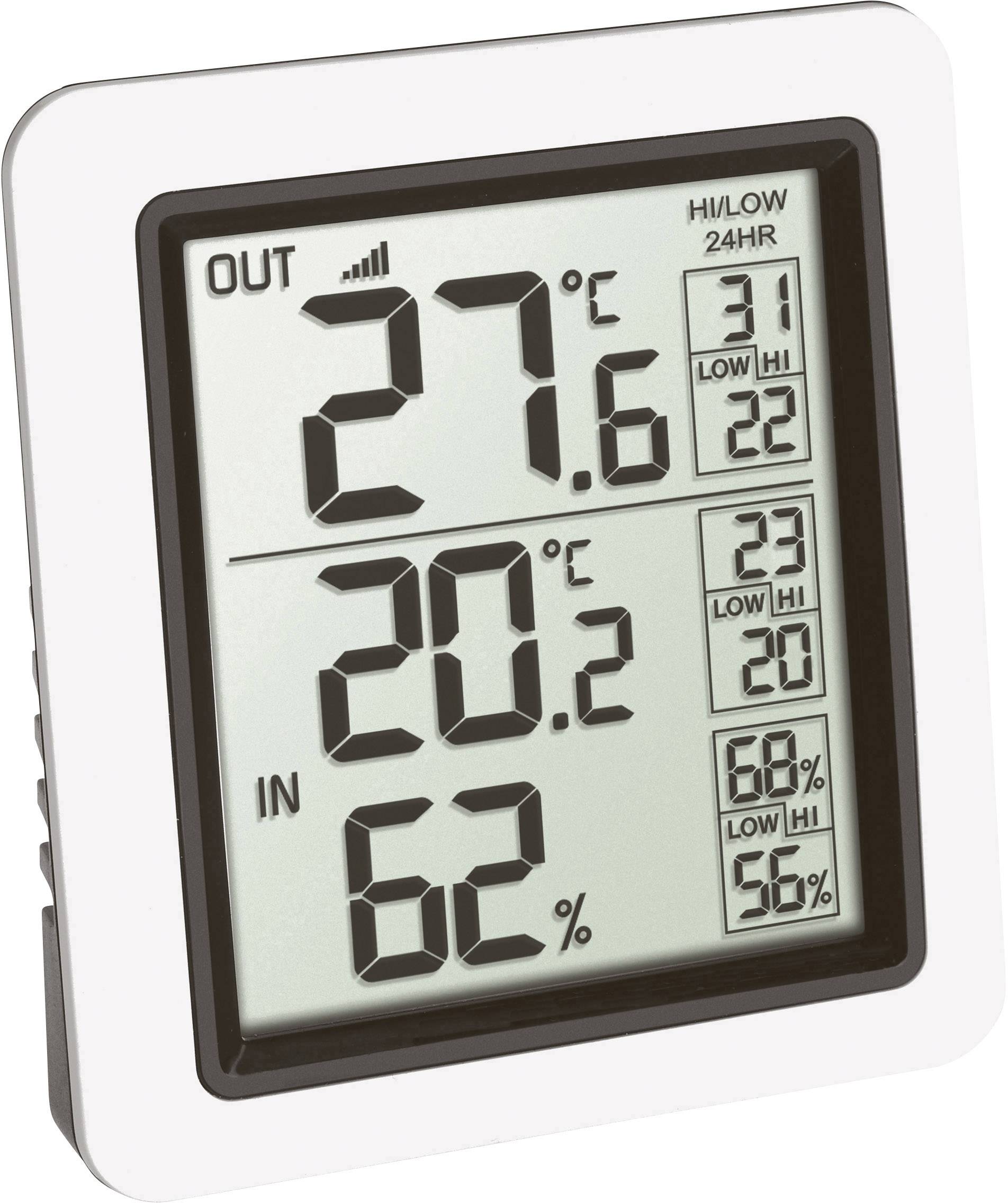 Termohigrometr TFA Dostmann 30.3065.02, -10 , +60 °C, 10 I 99 % - obrazek 1