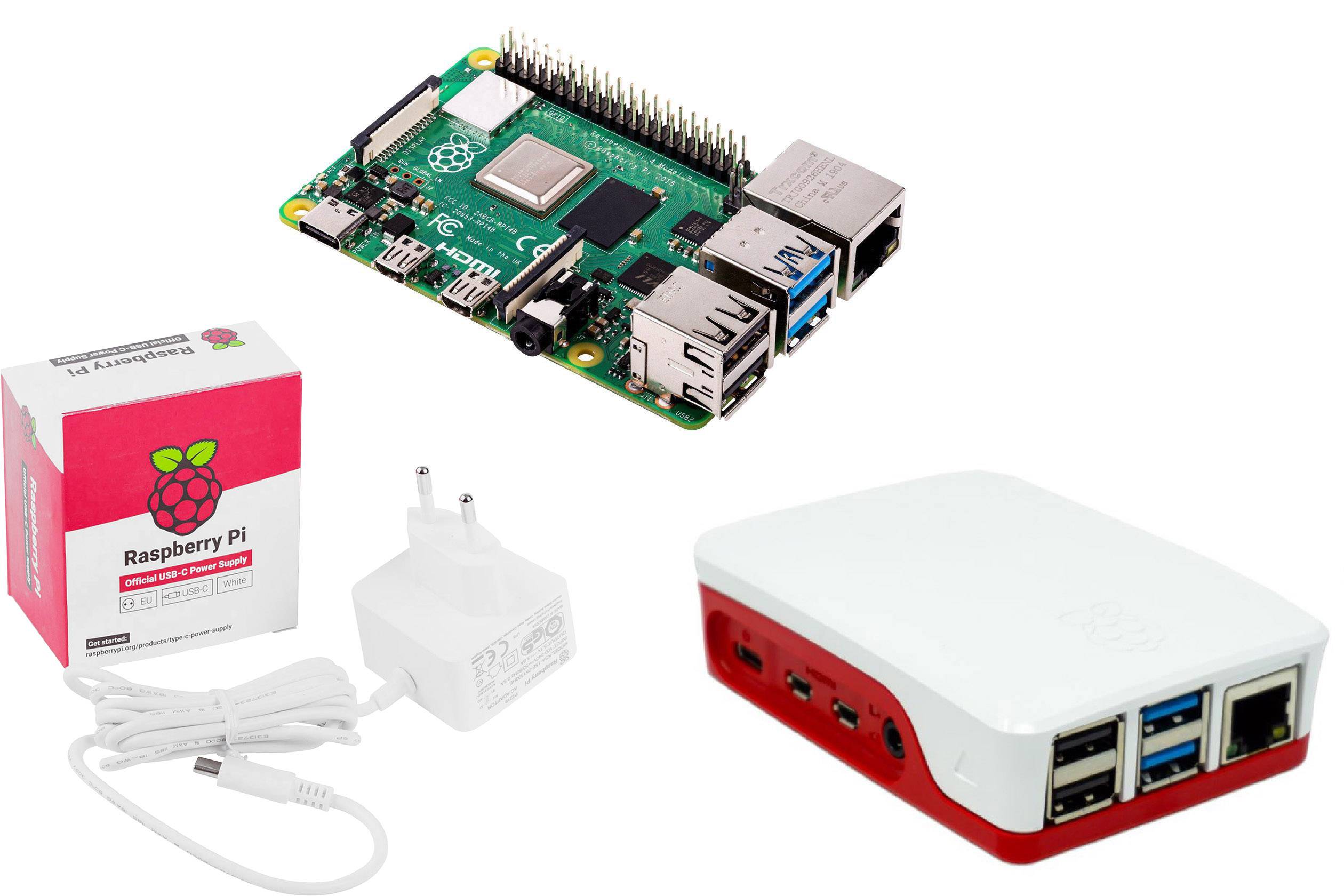 Raspberry Pi® 4 model B Raspberry Pi® 4 GB 4 x 1.5 GHz - obrazek 1