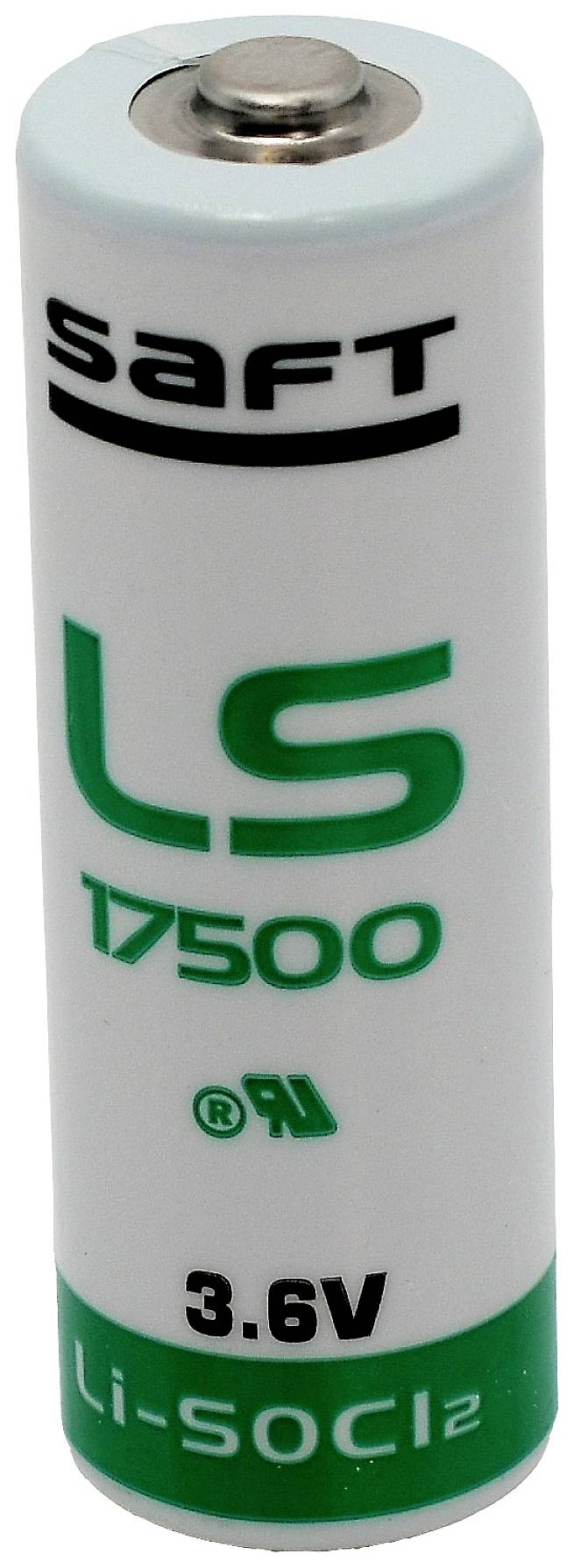 Bateria A Saft LS17500, 3.6 V, 3600 mAh, litowe, 1 szt. - obrazek 1