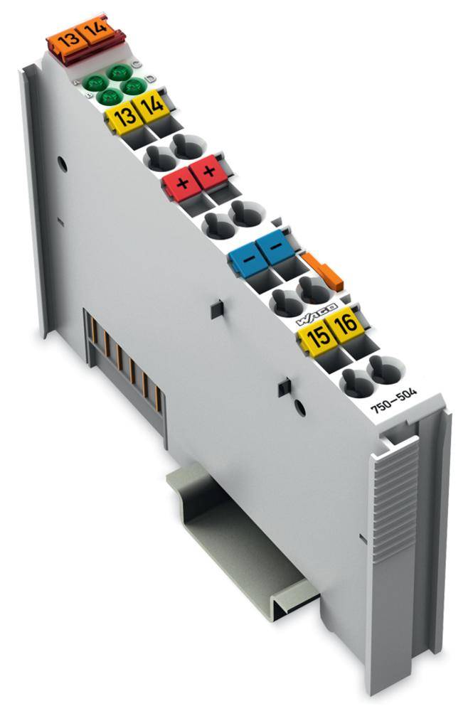 WAGO 750-504 Moduł wyjścia cyfrowy PLC 1 szt. - obrazek 1