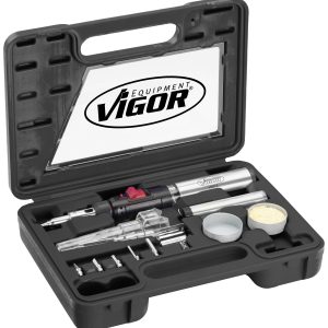 Vigor V5512 Zestaw lutownicy gazowej 1300 °C 1 zest. Vigor V5512 Zestaw lutownicy gazowej 1300 °C 1 zest.