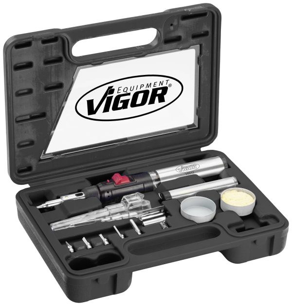 Vigor V5512 Zestaw lutownicy gazowej 1300 °C 1 zest.