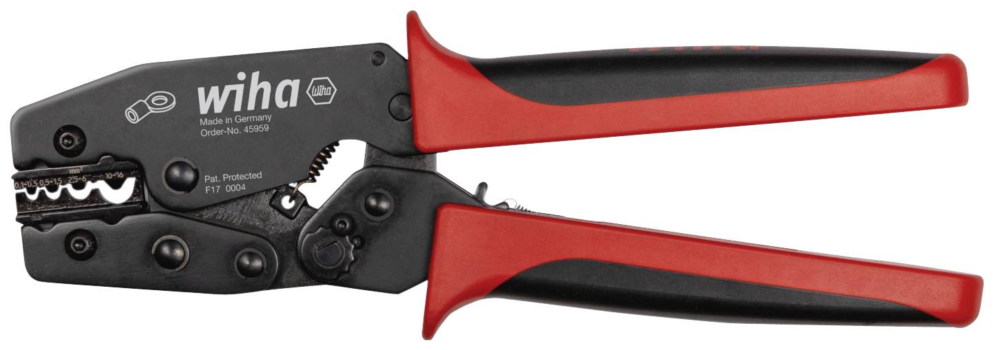 Wiha 45959 Zaciskarka nieizolowana końcówka kablowa 0.1 do 16 mm² - obrazek 1