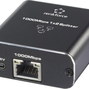 Renkforce RF-6739678 RF-GES-200 Switch sieciowy RJ45 2 Porty zasilanie USB Renkforce RF-6739678 RF-GES-200 Switch sieciowy RJ45 2 Porty zasilanie USB