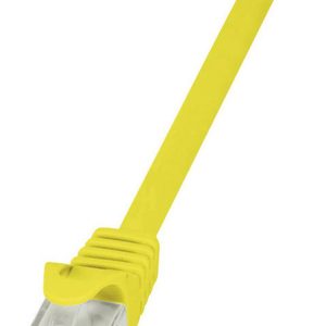 kabel LAN LogiLink CP2017U, 1 szt., RJ45, CAT 6, U/UTP, 0.25 m, żółty kabel LAN LogiLink CP2017U, 1 szt., RJ45, CAT 6, U/UTP, 0.25 m, żółty