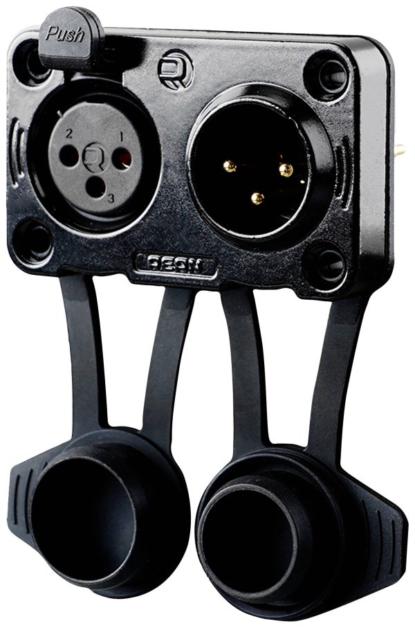 Rean AV RRX3MF-Z-012-1 Złącze męskie XLR RRX3MF-Z-012-1, 1 szt.