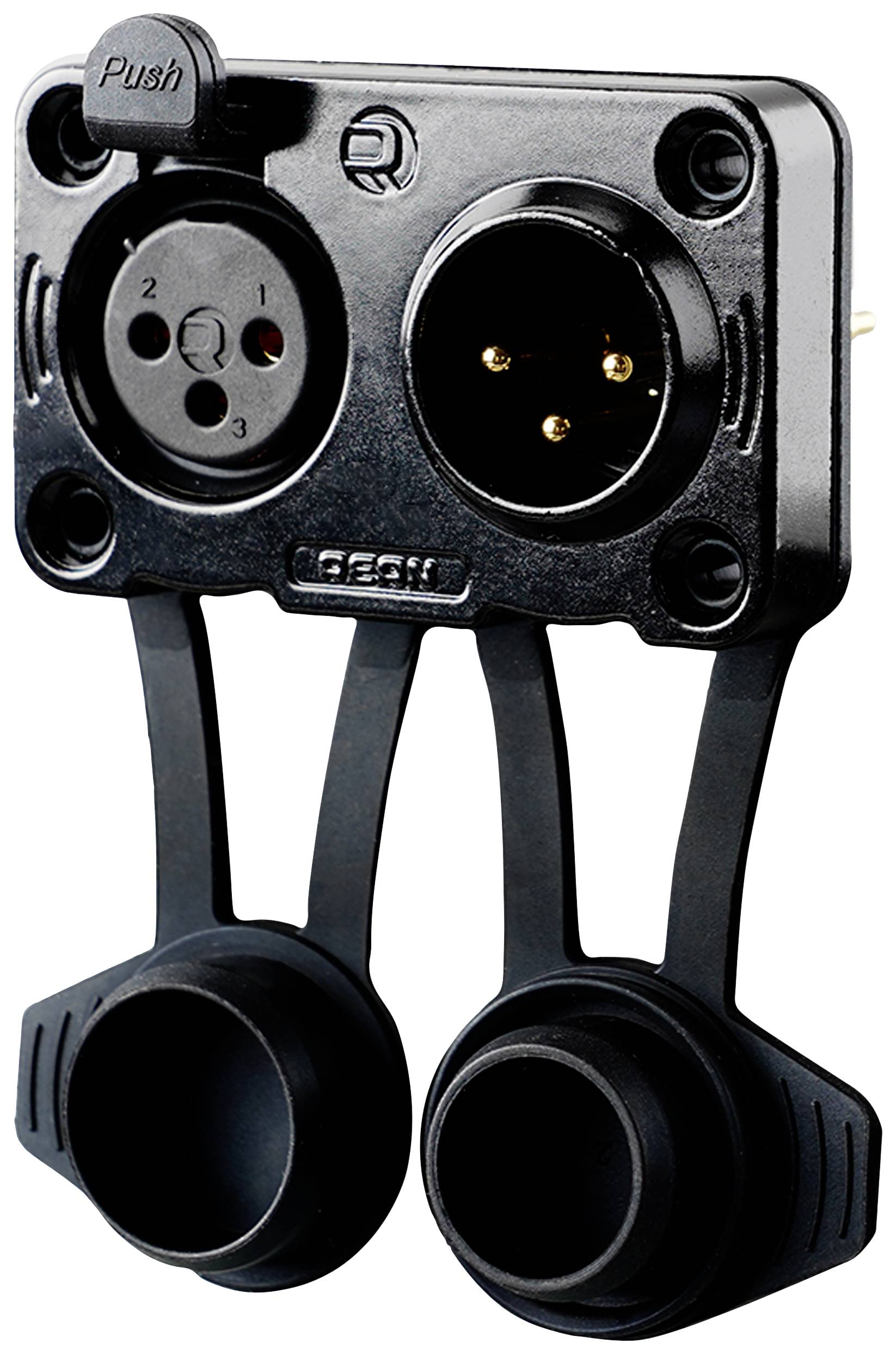 Rean AV RRX3MF-Z-012-1 Złącze męskie XLR RRX3MF-Z-012-1, 1 szt. - obrazek 1