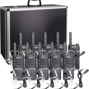 MAAS Elektronik Team-Set PT-375 KEP-24-VK 150113 Radiotelefon PMR Zestaw 10-elementowy MAAS Elektronik Team-Set PT-375 KEP-24-VK 150113 Radiotelefon PMR Zestaw 10-elementowy