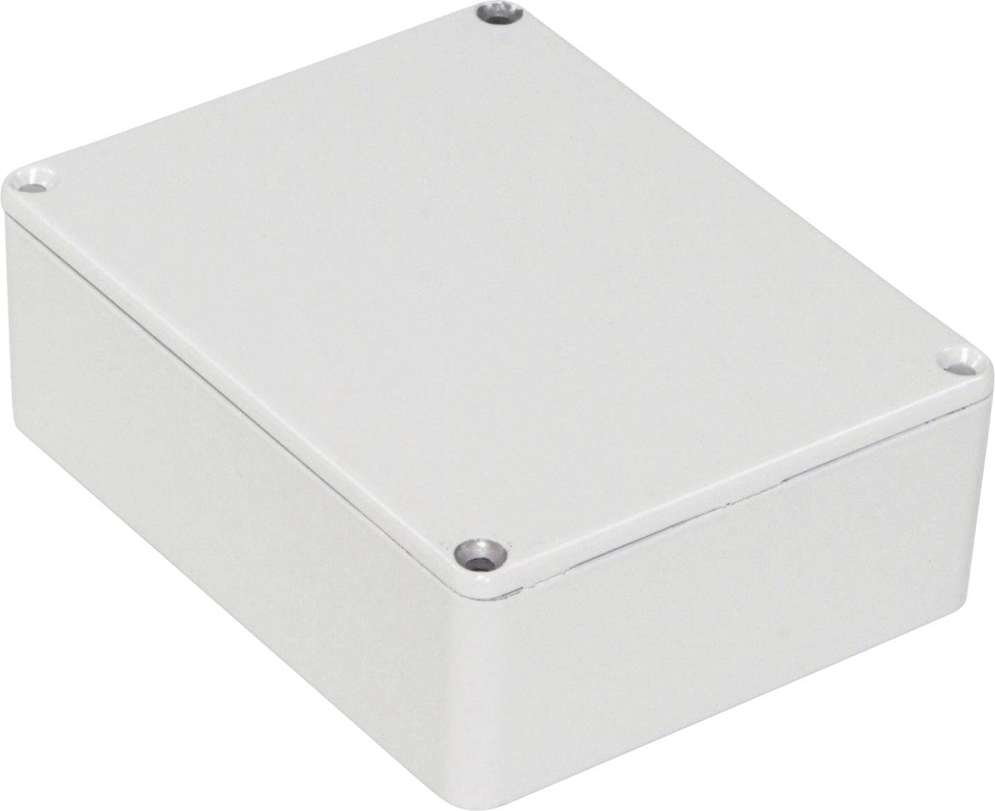 Hammond Electronics 1590BBSLG Obudowa uniwersalna 120 x 94 x 42 aluminium szary błyszczący 1 szt. - obrazek 1