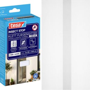 Moskitiera na drzwi Tesa Insect Stop Comfort, 220 x 130 cm, biała Moskitiera na drzwi Tesa Insect Stop Comfort, 220 x 130 cm, biała