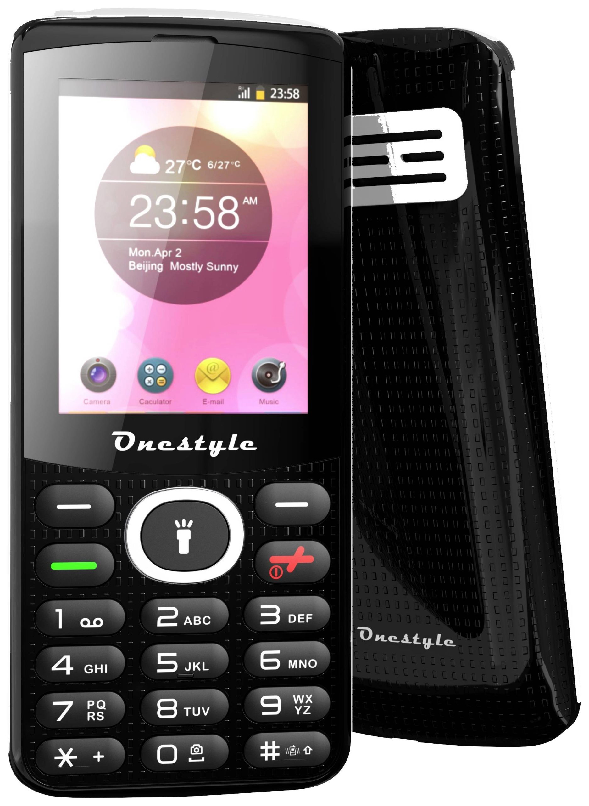Telefon komórkowy Onestyle B10 czarny - obrazek 1
