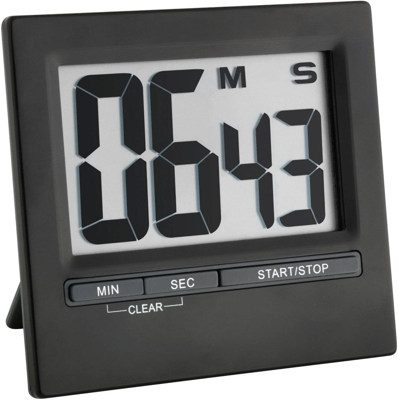 Timer TFA Dostmann 38.2013.01 cyfrowy czarny - obrazek 1