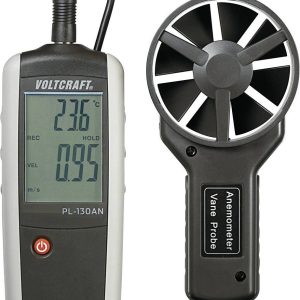 Anemometr VOLTCRAFT PL-130 AN, 0.4 do 30 m/s, -10 do 60 °C Anemometr VOLTCRAFT PL-130 AN, 0.4 do 30 m/s, -10 do 60 °C