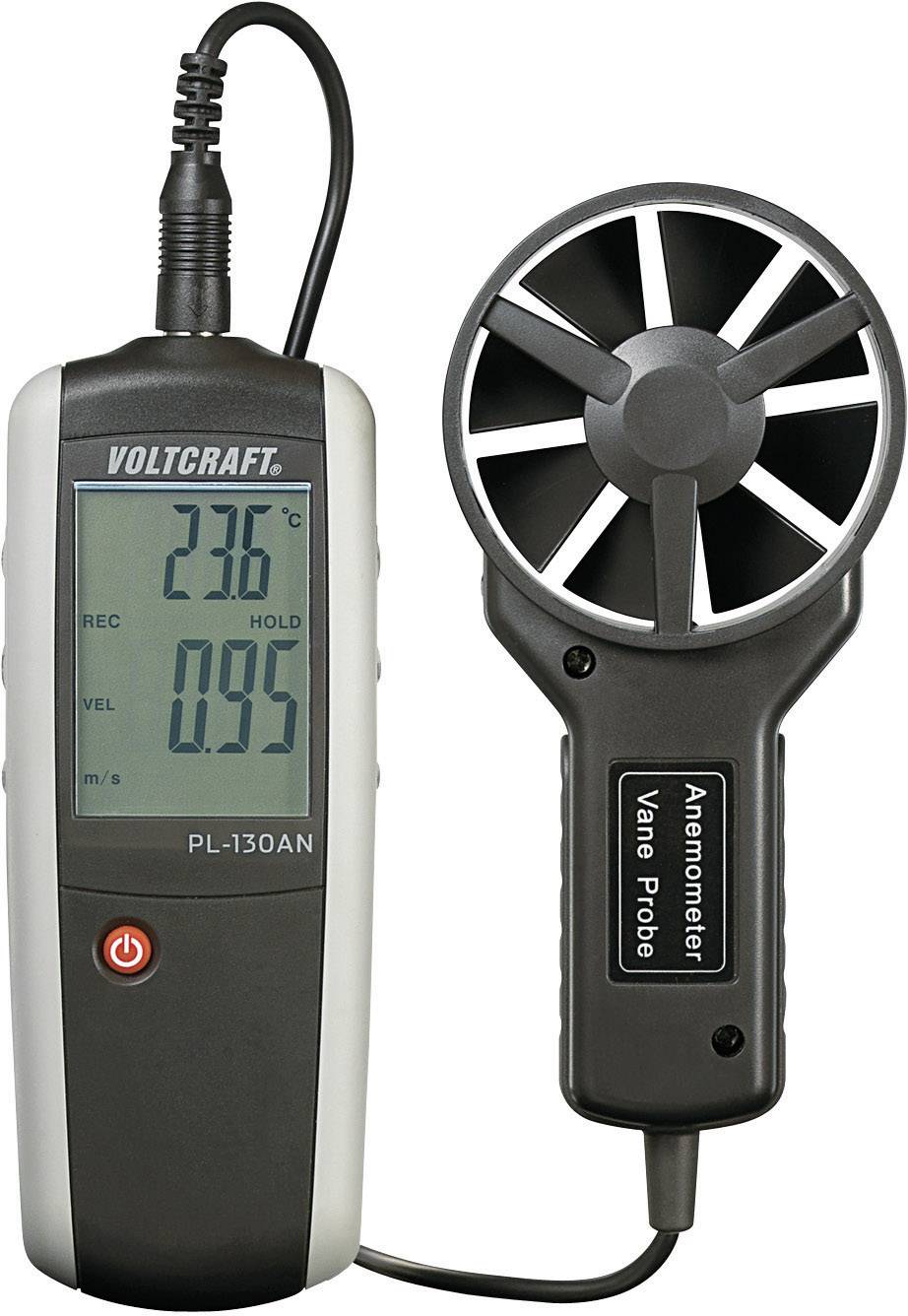 Anemometr VOLTCRAFT PL-130 AN, 0.4 do 30 m/s, -10 do 60 °C - obrazek 1