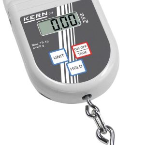 Waga hakowa, wisząca Kern KERN, Zakres pomiaru maks. 50 kg, Podziałka 100 g, wyświetlacz LCD Waga hakowa, wisząca Kern KERN, Zakres pomiaru maks. 50 kg, Podziałka 100 g, wyświetlacz LCD
