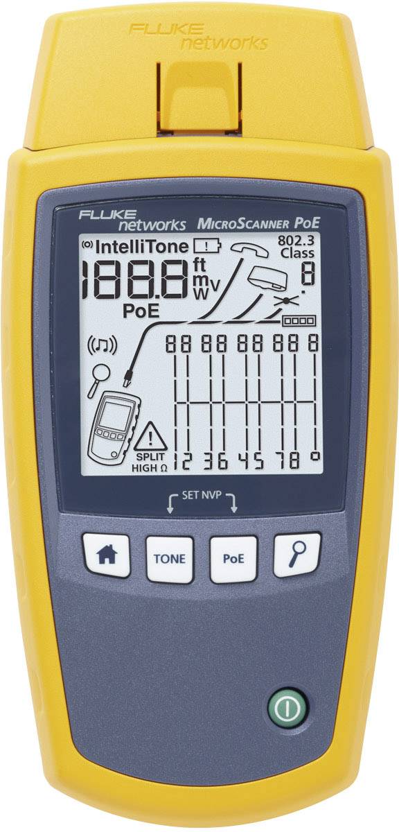 Tester kabli Fluke Networks MS-POE 5018508 - obrazek 1