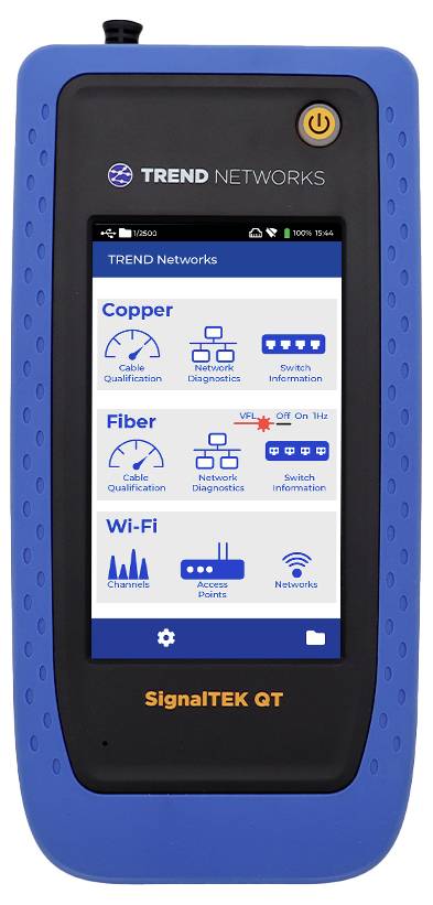 Tester sieci R166001 Trend Networks SignalTEK QT Pro 10G sieć - obrazek 1