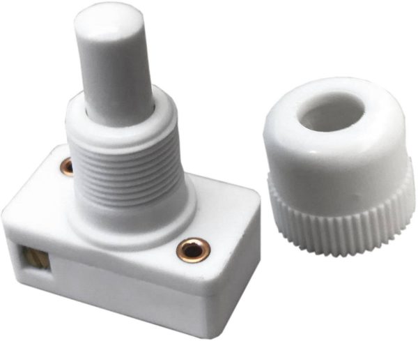 OMEG B1OORLW6LW B1OORLW6LW Przełącznik wciskany 250 V/AC 1 A 1 x wł/wył zatrzask (D x S) 22 mm x 12.3 mm 1 szt.
