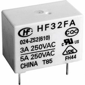 Przekaźnik zasilający HF32FA Hongfa HF32FA/005-HSL2 (610) 5 V/DC 1 NO Max. 5 A Przekaźnik zasilający HF32FA Hongfa HF32FA/005-HSL2 (610) 5 V/DC 1 NO Max. 5 A