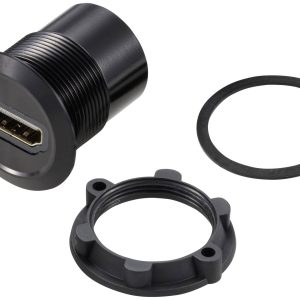 TRU COMPONENTS TC-11980464 Gniazdo adaptera panelu HDMI 2.0 złącze żeńskie HDMI złącze żeńskie HDMI czarny Zawartość: 1 TRU COMPONENTS TC-11980464 Gniazdo adaptera panelu HDMI 2.0 złącze żeńskie HDMI złącze żeńskie HDMI czarny Zawartość: 1