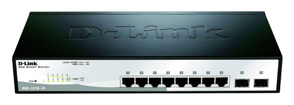 D-Link DGS-1210-10/E DGS-1210-10/E Switch sieciowy 8+2 Porty 20 GBit/s